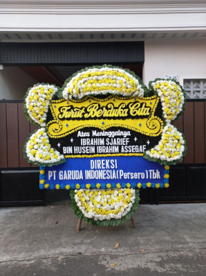 Papan Bunga Duka di Cikahuripan