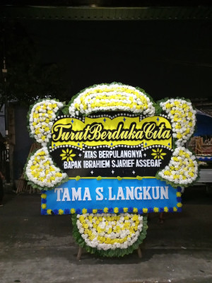 Papan Bunga Duka di Cikahuripan
