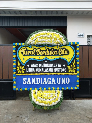 Papan Bunga Duka di Cikahuripan